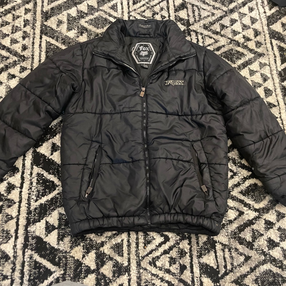 Exclusive Fox Black Puffer Jacket
